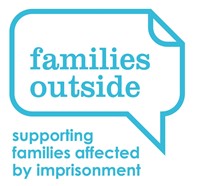 Families Outside logo with strapline - supporting families affected by imprisonment