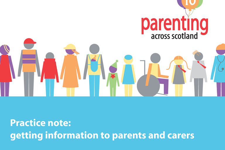 Getting information to parents and carers