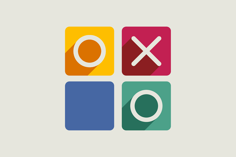 Noughts and crosses - graphic